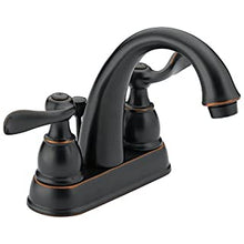 Load image into Gallery viewer, Delta B2596lf Windemere Centerset Bathroom Faucet - Bronze